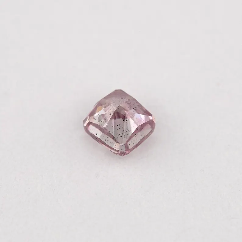 GIA Certified 0.19ct Fancy Pink Natural Argyle Pink Diamond Cushion Brilliant SI2