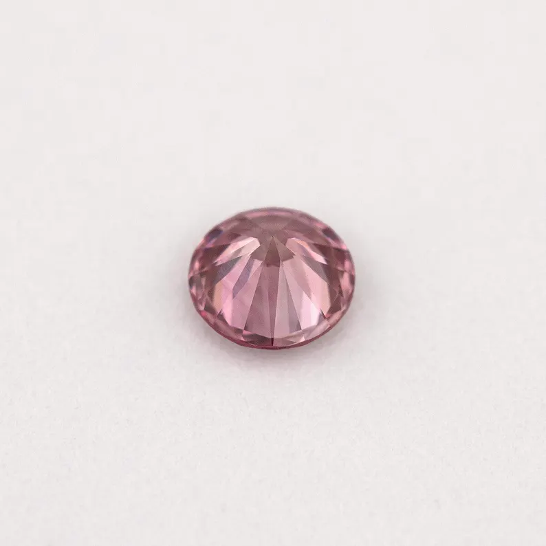 GIA Certified 0.16ct Fancy Intense Purplish Pink Natural Argyle Pink Diamond Round Brilliant VS1