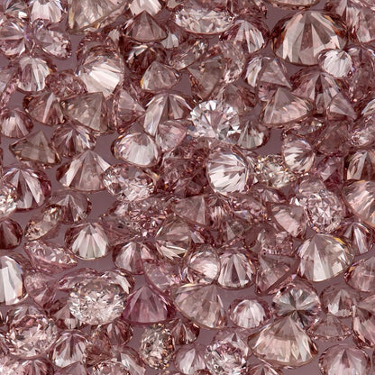 Intense Pink Diamonds 0.25ct 0.8mm to 2.2mm mix scoop Argyle Pink Diamond Untreated Natural Pink Diamonds Round|Melee|accents|Argyle