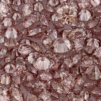 Deluxe Pink Diamonds 0.25ct 0.8mm to 2.2mm mix scoop Argyle Pink Diamond Untreated Natural Pink Diamonds Round|Melee|accents|Argyle
