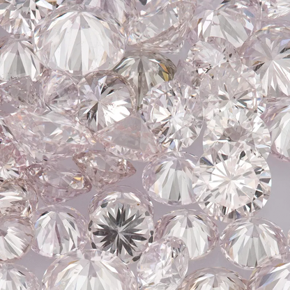 Light Pink Diamonds 0.25ct 1.8mm to 2.2mm mix scoop Argyle Pink Diamond Untreated Natural Pink Diamonds Round|Melee|accents|Argyle