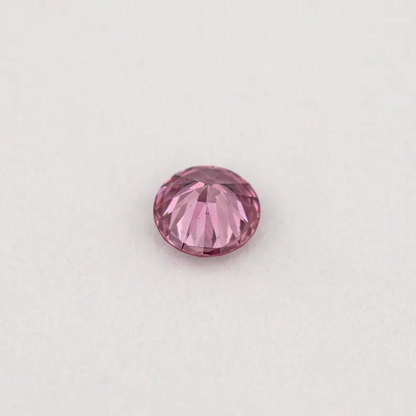 GIA Certified 0.10ct Fancy Intense Purplish Pink Natural Argyle Pink Diamond Round Brilliant VS2