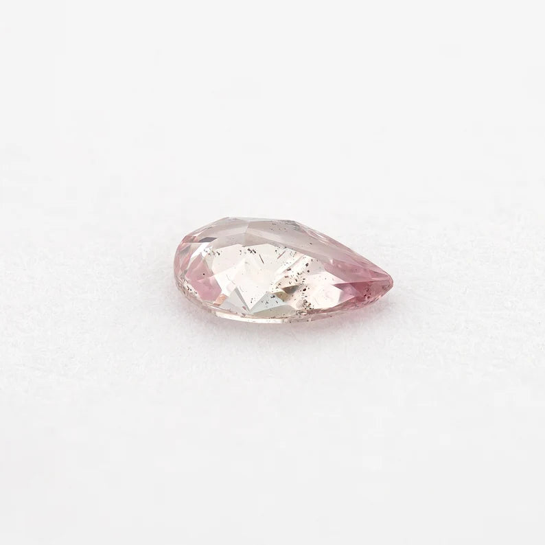 GIA Certified 0.17 Ct Untreated Fancy Pink Natural Diamond Pear Solitaire|Custom Jewelry|Certificate|natural color|rare