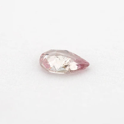 GIA Certified 0.17 Ct Untreated Fancy Pink Natural Diamond Pear Solitaire|Custom Jewelry|Certificate|natural color|rare