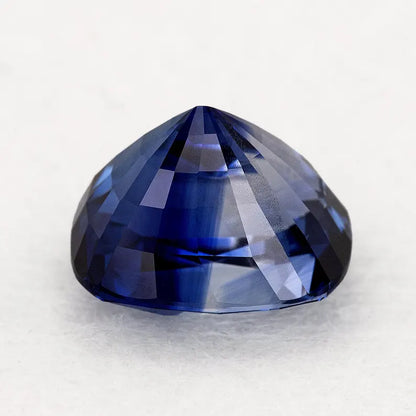 GRS Certified 5.41 ct. Natural Blue Sapphire Cushion Ceylon Sri Lanka Heated