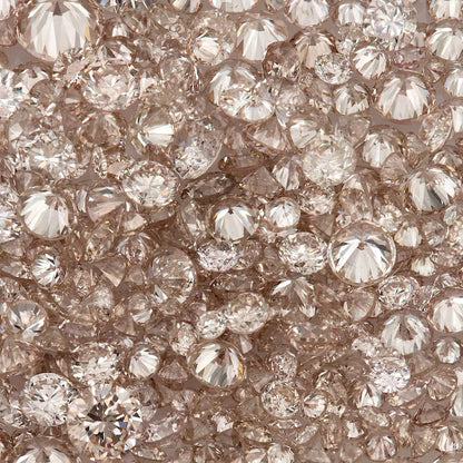 Fancy Rose Pink Argyle Diamonds | Natural Round Pink Diamonds | Australian Melee Accents | Loose Pink Diamond Stones