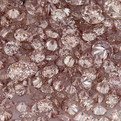Deluxe Pink Diamonds 0.25ct 0.8mm to 2.2mm mix scoop Argyle Pink Diamond Untreated Natural Pink Diamonds Round|Melee|accents|Argyle