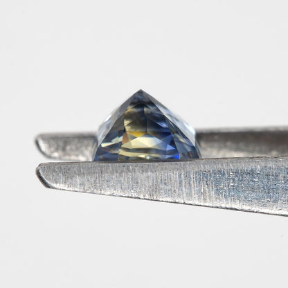 Bicolor - Blue & Yellow | Natural Sapphire Radiant Emerald Cut 1.08ct | Heated Ceylon Gemstone | Loose Sapphire for Ring or Jewelry