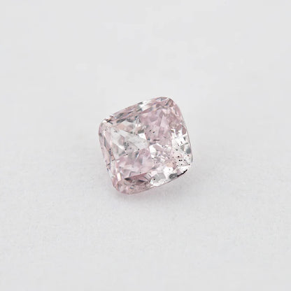 GIA Certified 0.26 Ct Untreated Fancy Pink Natural Diamond Cushion Solitaire|Custom Jewelry|Certificate|natural color|rare