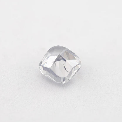 GIA Certified 0.33 Ct Untreated Fancy Light Gray Blue Natural Diamond Square Solitaire|Custom Jewelry|Certificate|natural color|rare