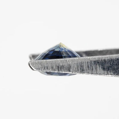 Bicolor - Blue & Yellow | Natural Sapphire Oval Cut 1.24ct | Heated Ceylon Gemstone | Loose Sapphire for Custom Jewelry or Ring