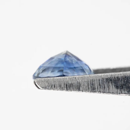 Bicolor - Blue & White | Natural Sapphire Pear Cut 1.12ct | Heated Ceylon Gemstone | Loose Sapphire for Jewelry or Custom Ring