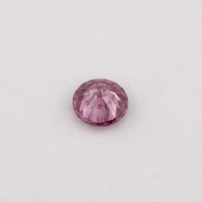 GIA Certified 0.12ct Fancy Vivid Purple Pink Natural Argyle Pink Diamond Round Brilliant SI1