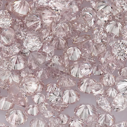 Argyle Pink Diamonds 0.25ct 0.8mm to 2.2mm mix scoop Argyle Pink Diamonds Untreated Natural Pink Diamond Round|Melee|accents|Argyle