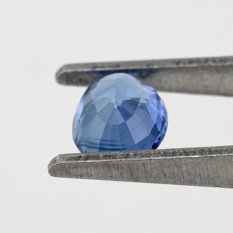 Blue | Natural Sapphire | Oval Cut | 1.02ct | Ceylon Origin | Heated Gemstone | Loose Sapphire | Gem for Ring | Jewelry Making Stone