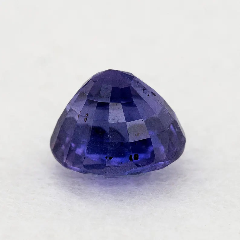 UNHEATED GRS Certified 2.00 ct. RARE Natural Violet Sapphire Oval Ceylon