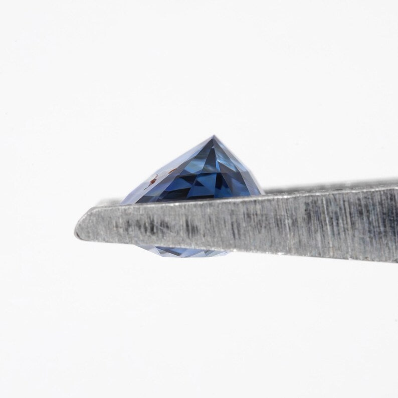 Bicolor - Blue & Yellow | Natural Sapphire Oval Cut 1.07ct | Heated Ceylon Gemstone | Loose Sapphire for Jewelry or Ring