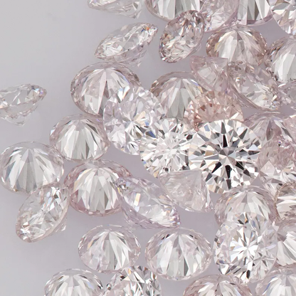 Light Pink Diamonds 0.25ct 1.8mm to 2.2mm mix scoop Argyle Pink Diamond Untreated Natural Pink Diamonds Round|Melee|accents|Argyle