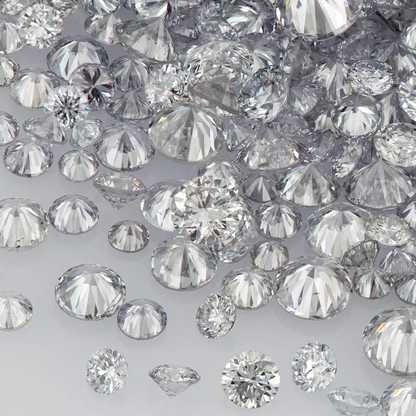 Argyle Blue Grey Diamonds 0.25ct 0.8mm to 2.2mm mix scoop Australian Blue Gray Diamonds Untreated Natural Blue Diamond Round|Melee|accents