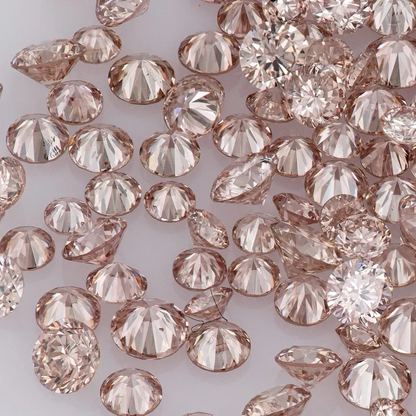 Argyle Pink Diamonds 0.25ct 0.8mm to 2.2mm mix scoop Dark Argyle Pink Diamond Untreated Natural Pink Diamonds Round|Melee|accents|Argyle