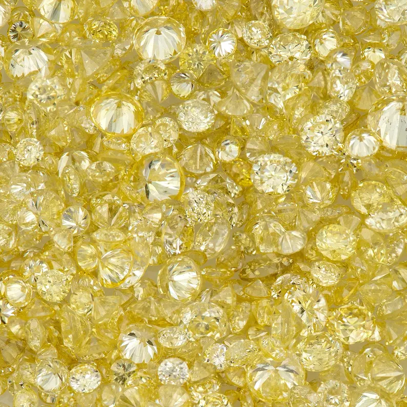 Fancy Yellow – Dark Cape Color | Natural Untreated Diamonds | Round | Melee | Accents | Cape Color Diamonds
