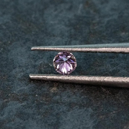 0.05ct Fancy Vivid Pink Loose Natural Pink Diamond Round Brilliant 2.2mm