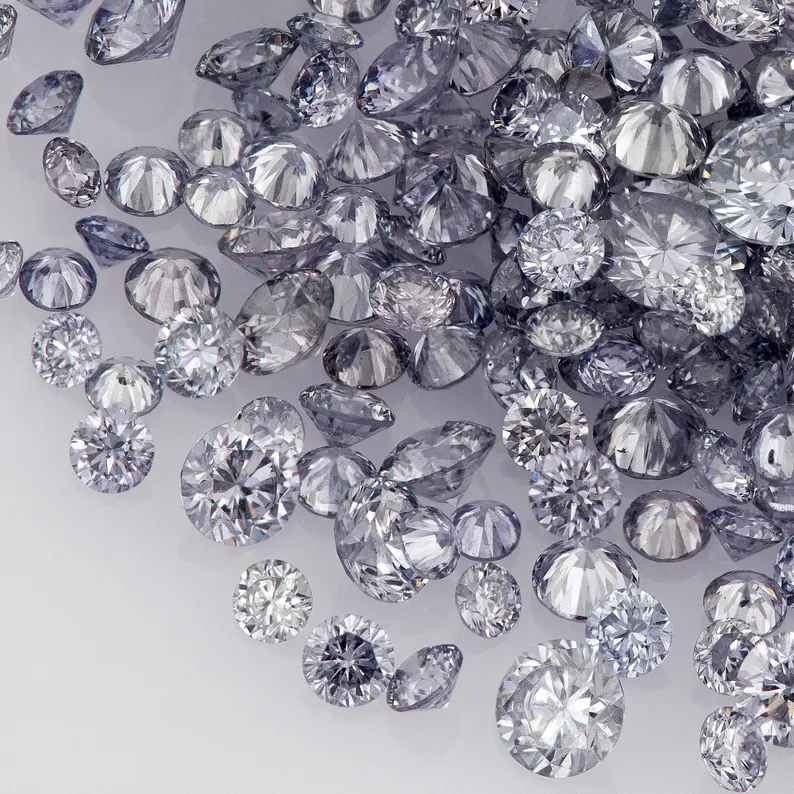 Argyle Blue Diamonds 0.25ct 0.8mm to 1.8mm mix scoop TOP Australian Blue Diamonds Untreated Natural Blue Diamonds Round|Melee|accents