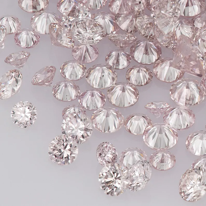 Argyle Pink Diamonds 0.25ct 0.8mm to 2.2mm mix scoop Argyle Pink Diamonds Untreated Natural Pink Diamond Round|Melee|accents|Argyle