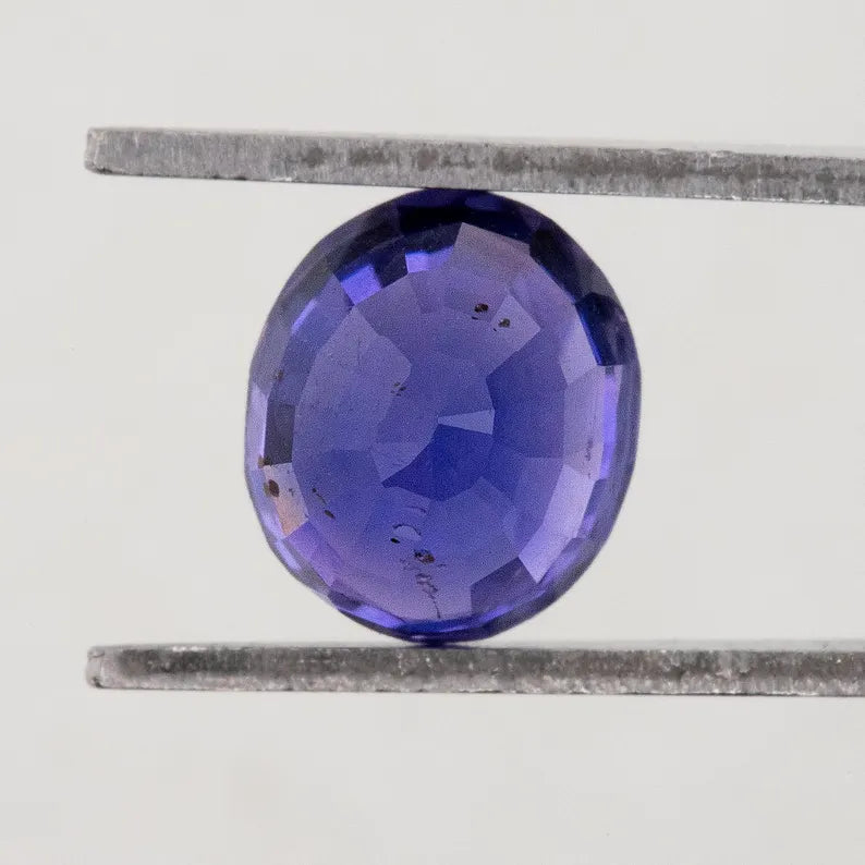 UNHEATED GRS Certified 2.00 ct. RARE Natural Violet Sapphire Oval Ceylon