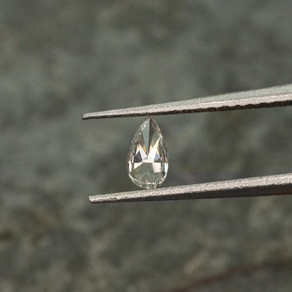 0.13ct Light Pink Untreated Loose Natural Pink Diamond Pear SI