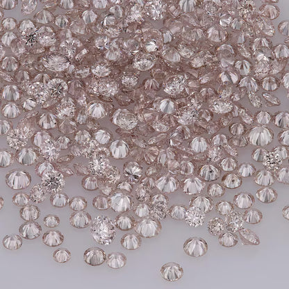 Fancy Rose Pink Argyle Diamond | Natural Round Melee Pink Diamond | Rare Australian Accent Stones | Fine Jewelry & Custom Rings