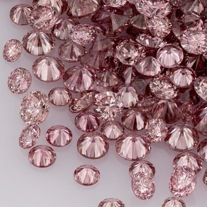 Vivid Pink Diamonds 0.25ct 0.8mm to 2.2mm mix scoop Argyle Pink Diamond Untreated Natural Pink Diamonds Round|Melee|accents|Argyle