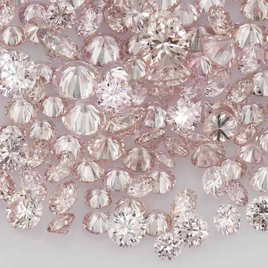 Selection Pink Diamonds 0.25ct 1.8mm to 2.2mm mix scoop Argyle Pink Diamond Untreated Natural Pink Diamonds Round|Melee|accents|Argyle