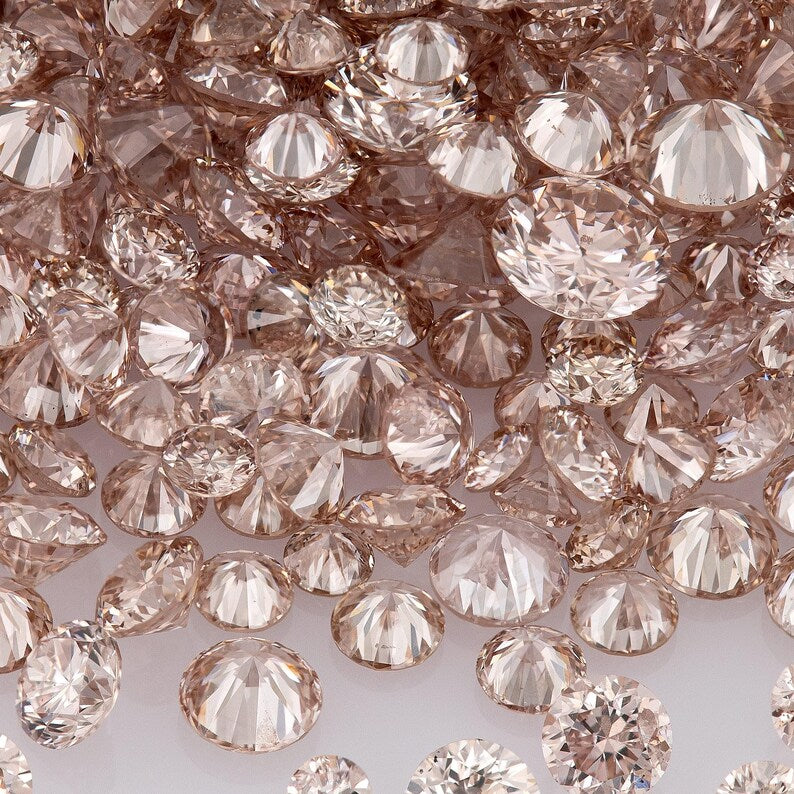 Argyle Pink Diamonds 0.25ct 0.8mm to 2.2mm mix scoop Argyle Pink Diamond Untreated Natural Pink Diamonds Round|Melee|accents|Argyle