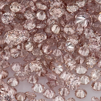 Deluxe Pink Diamonds 0.25ct 0.8mm to 2.2mm mix scoop Argyle Pink Diamond Untreated Natural Pink Diamonds Round|Melee|accents|Argyle