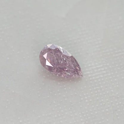 0.18ct Fancy Vivid Pink Untreated Loose Natural Pink Diamond Cushion I3
