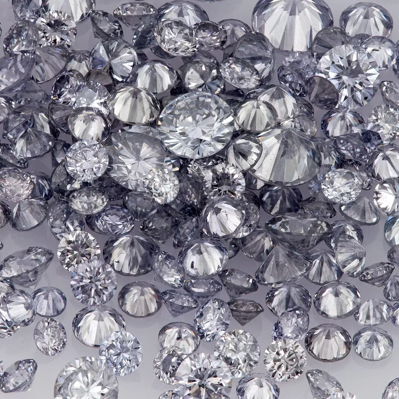 Argyle Blue Diamonds 0.25ct 0.8mm to 1.8mm mix scoop TOP Australian Blue Diamonds Untreated Natural Blue Diamonds Round|Melee|accents
