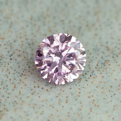 0.07ct Fancy Vivid Pink Loose Natural Pink Diamond Round Brilliant 2.45mm