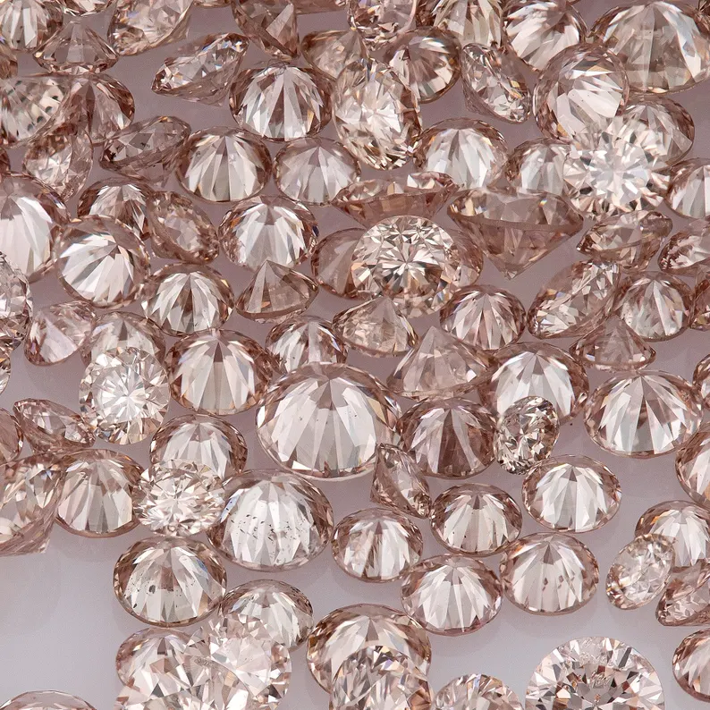 Argyle Pink Diamonds 0.25ct 0.8mm to 2.2mm mix scoop Dark Argyle Pink Diamond Untreated Natural Pink Diamonds Round|Melee|accents|Argyle