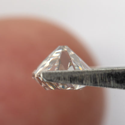2.44 ct Light Champagne Lab-Grown Diamond, Old Mine Moval Cut, BLD124, product photograph 13, k view.