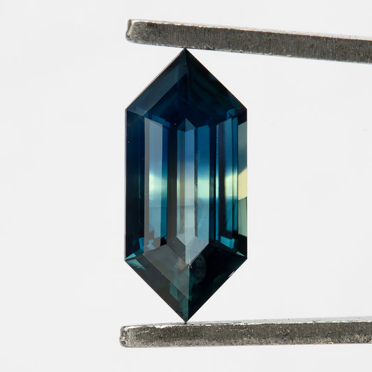 Natural bi-color sapphire BNS177 exact item view 1
