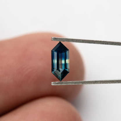 Natural bi-color sapphire BNS177 exact item view 15