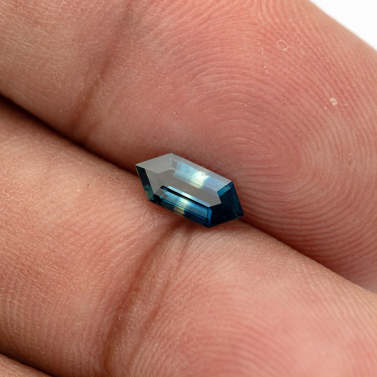 Natural bi-color sapphire BNS177 exact item view 12