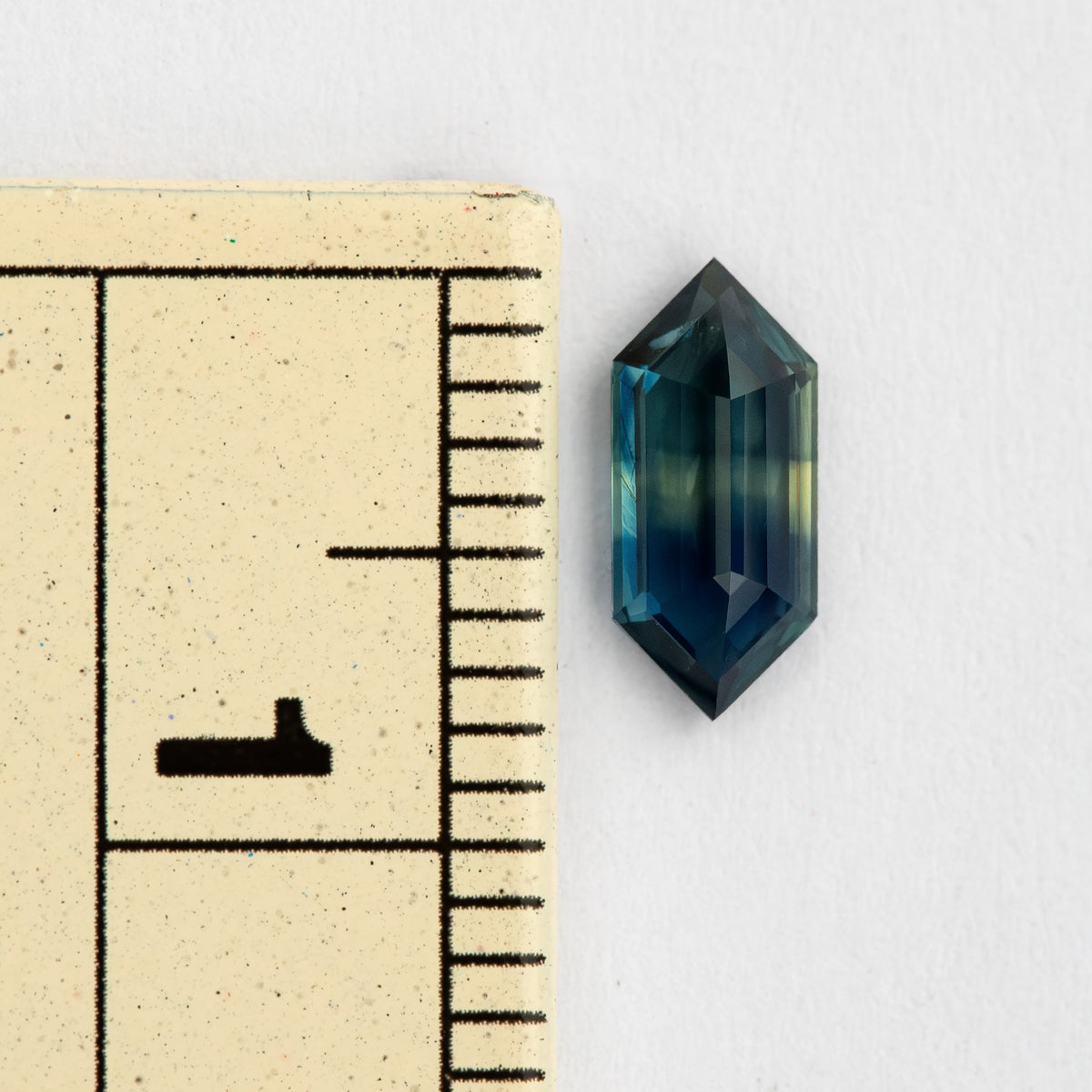 Natural bi-color sapphire BNS177 exact item view 13