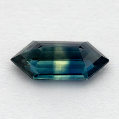 Natural bi-color sapphire BNS177 exact item view 9