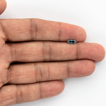 Natural bi-color sapphire BNS177 exact item view 14