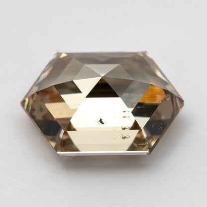 Side profile showing crown, girdle and pavilion depth. IGI-HEXA-5924-0195CT.