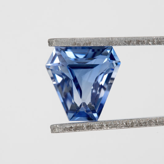 Cornflower Blue 1.20 Ct Sapphire | Untreated Geometric Fancy Cut Gemstone | Natural Sapphire for Modern Rings & Artistic Fine Jewelry (Copy)