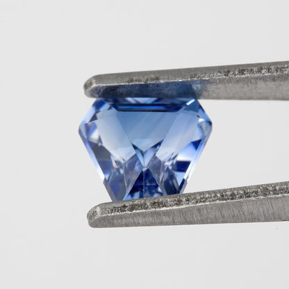 Cornflower Blue 1.20 Ct Sapphire | Untreated Geometric Fancy Cut Gemstone | Natural Sapphire for Modern Rings & Artistic Fine Jewelry (Copy)