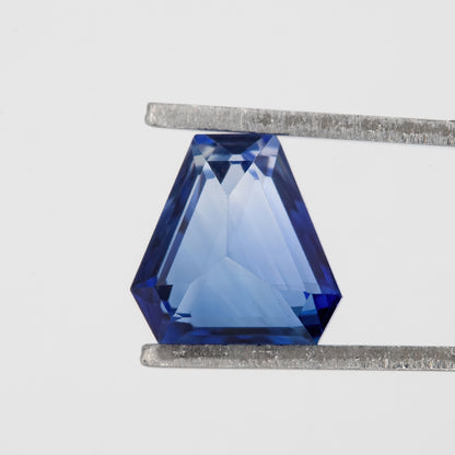 Cornflower Blue 1.20 Ct Sapphire | Untreated Geometric Fancy Cut Gemstone | Natural Sapphire for Modern Rings & Artistic Fine Jewelry (Copy)